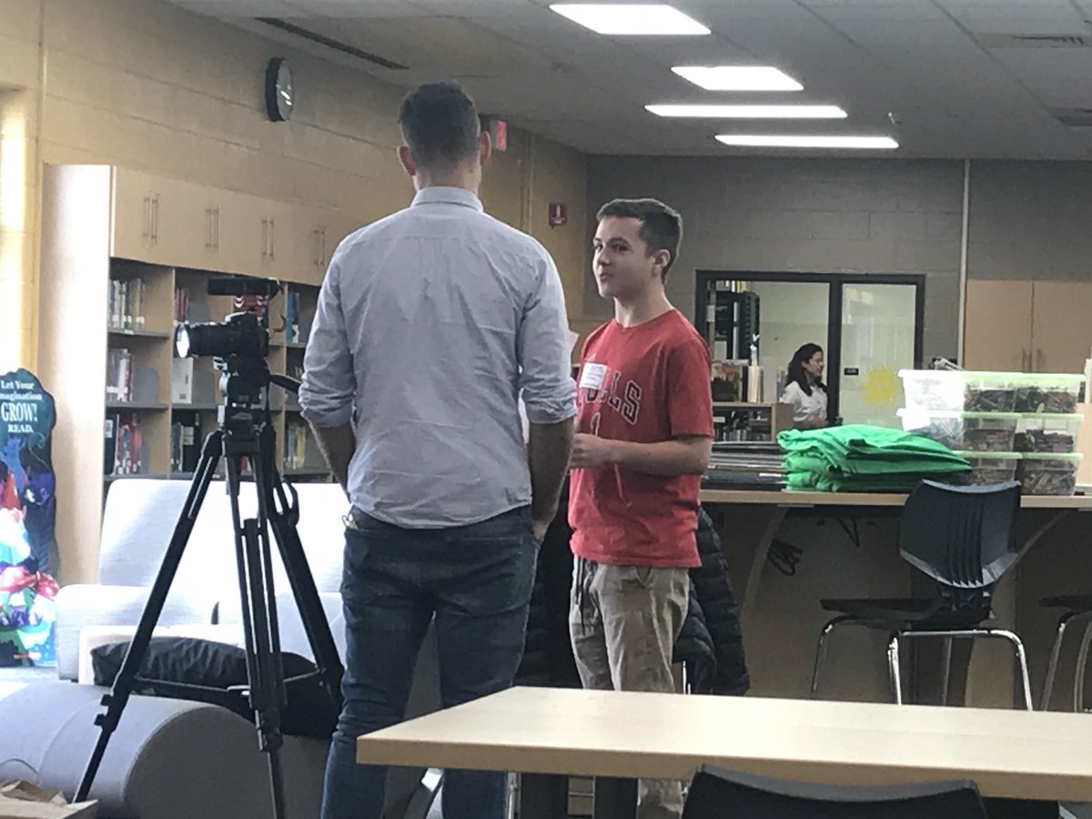 There’s nothing like being visited by a previous student, let alone be interviewed by him and told what an impact you’ve made on his life. You really do make a difference <a href="/PositanoTeacher/">Michael Positano</a>! #wemakeadifference #empower203