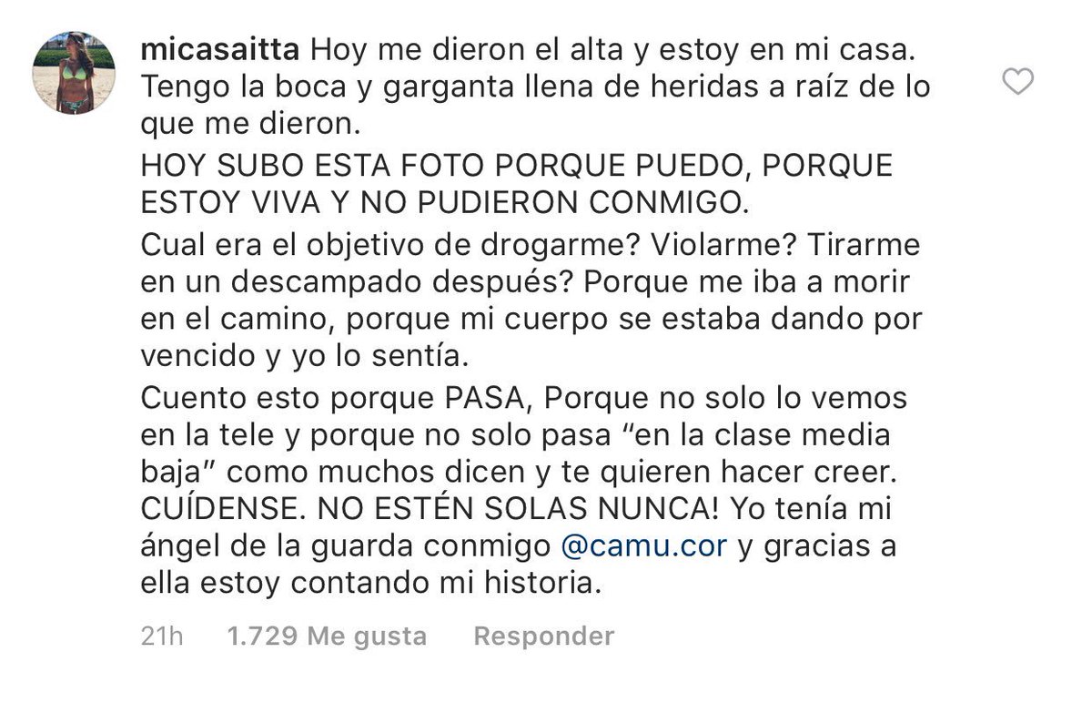 Tómense un 1m y lean esto. 
Cuidémonos entre todas 🙏🏼