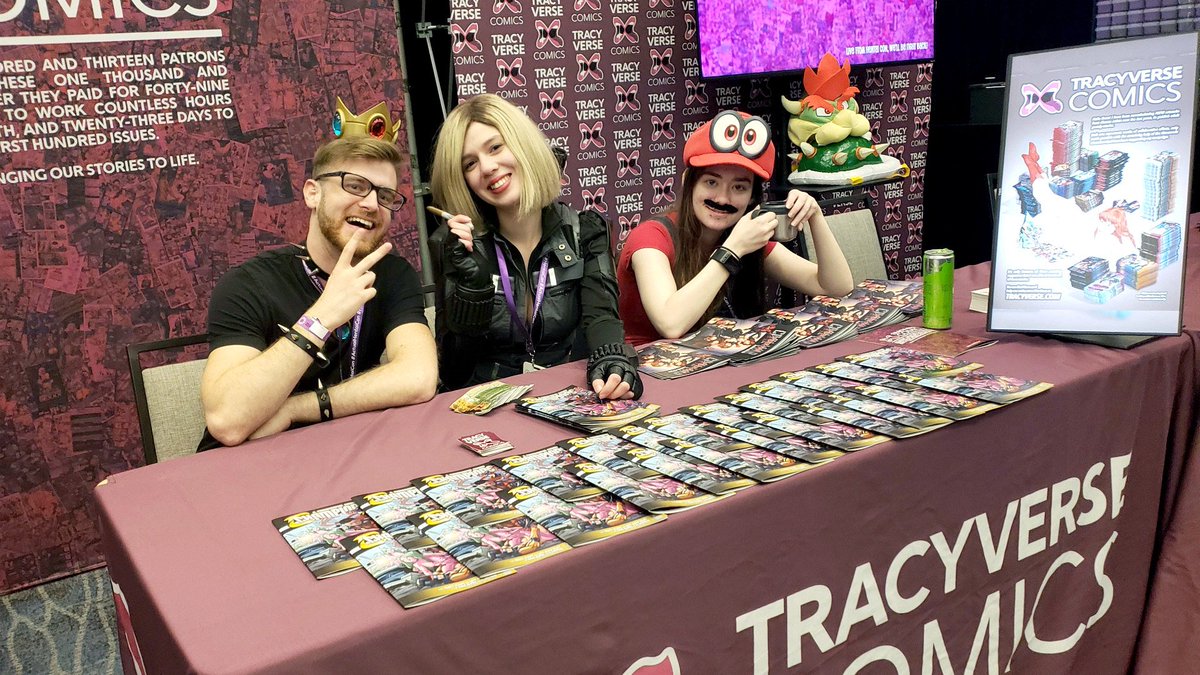 Tracy Scops on X: LIVE, from BURBANK, CALIFORNIA! It's the TRACYVERSE  BOOTH, @ActualHentaiCon , as streamed by our finest host: @LetyDoesStuff  t.cohyZDa10qly If you couldn't make it there, you can watch the