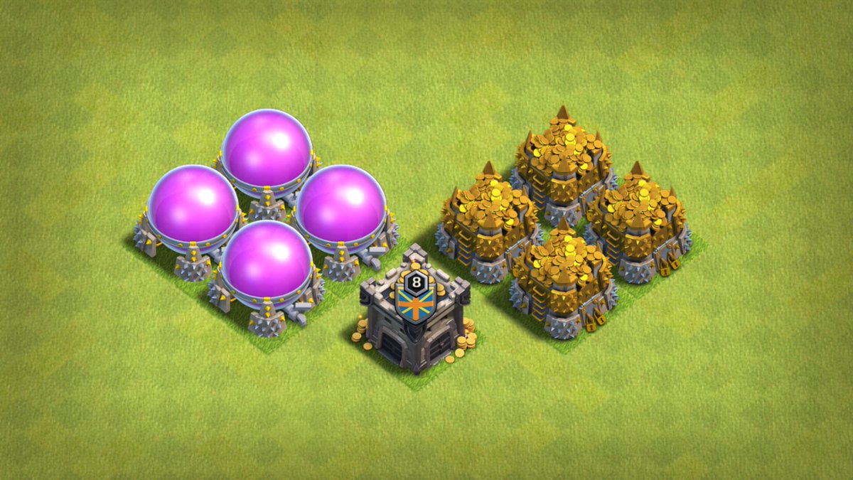AClasher101's tweet photo. Life is good!
#ClashOfClans https://t.co/N14QwTvUxY