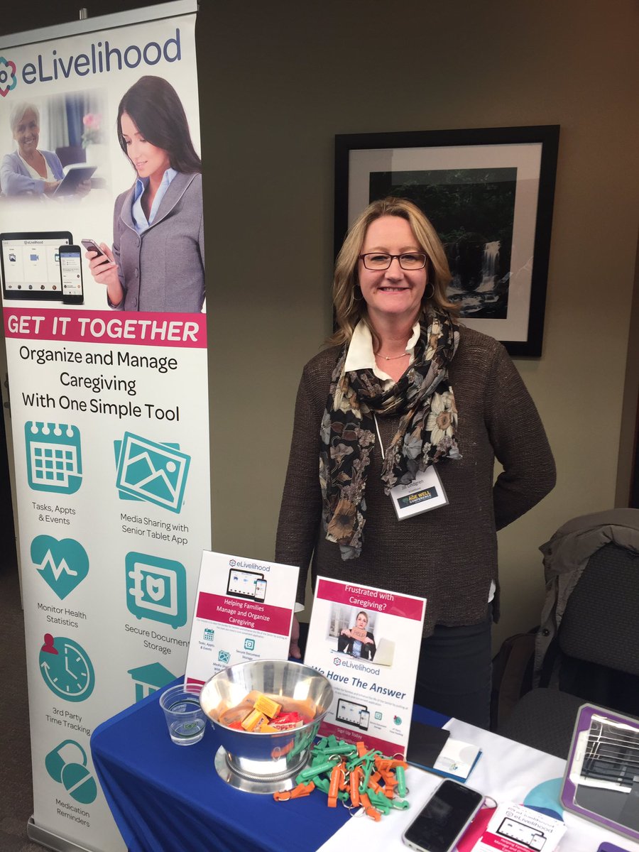 Had a great day at the Age Well Conference in Boulder!  Jill presented on Tech in Aging.