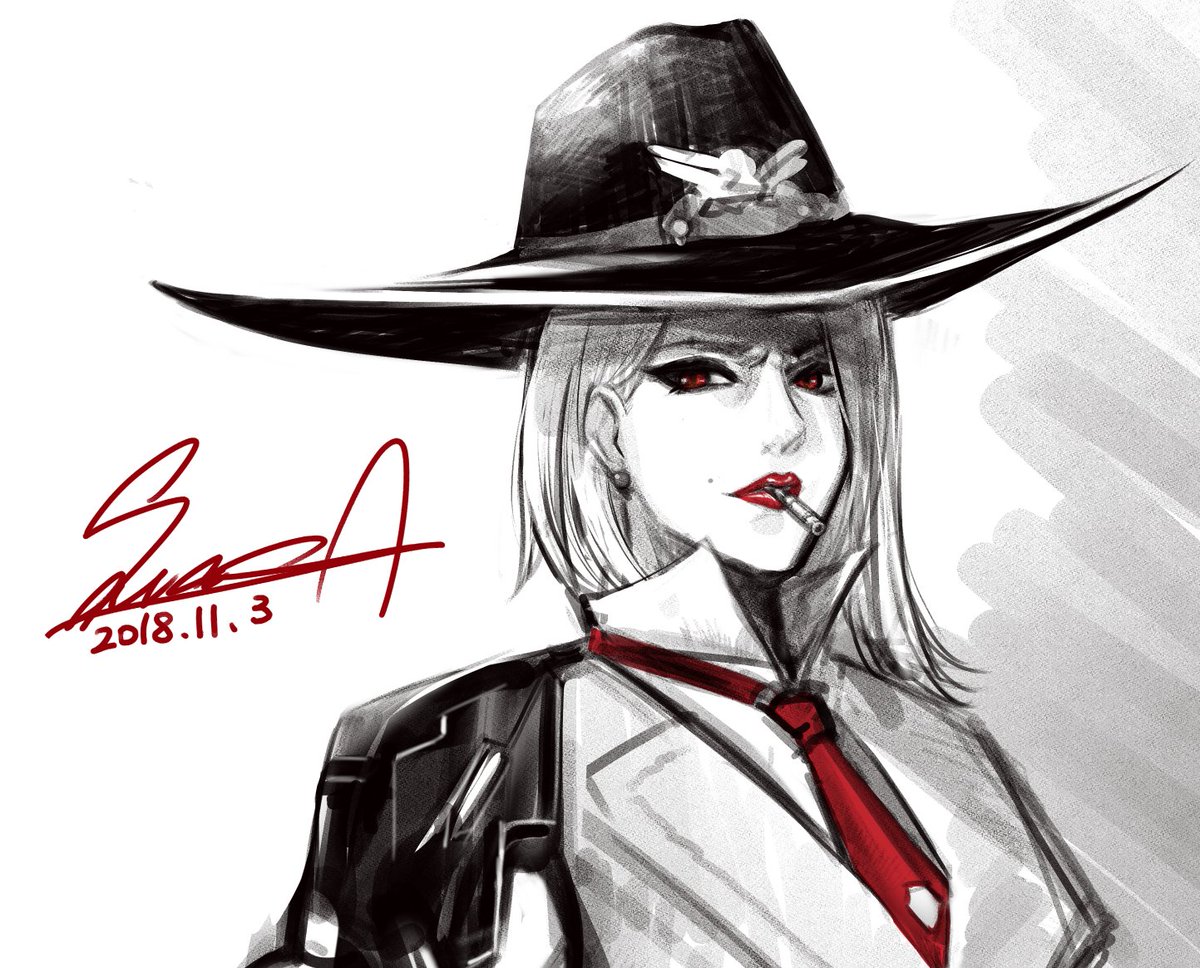 Ashe
#Overwatch 
#owアート