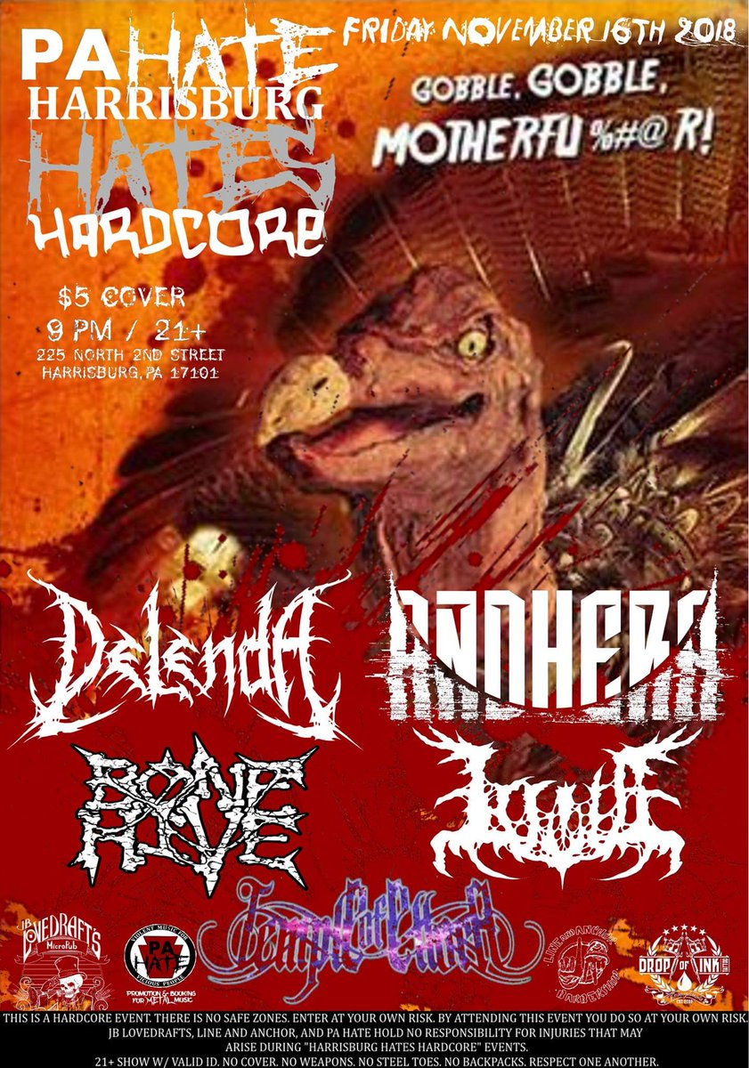 Harrisburg, the Bone Boys are coming your way. Let get lit ☠️🐝