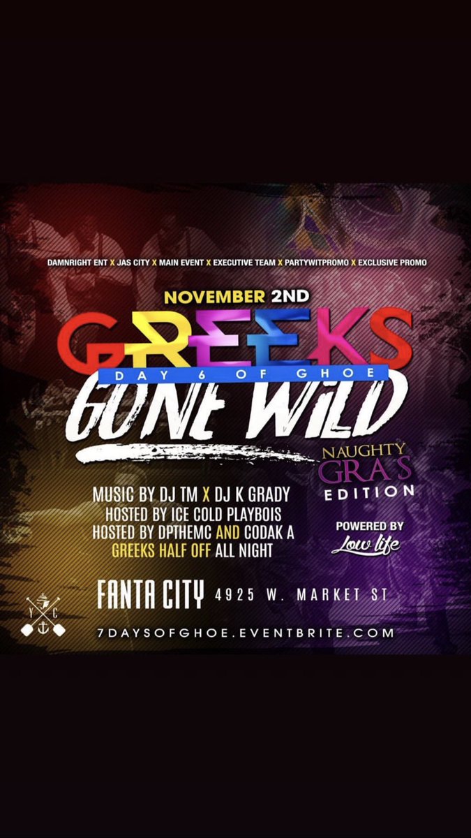 DPtheMC's tweet photo. #GREEKSGONEWILD TANITEEEEEE https://t.co/KSCvIr5t32