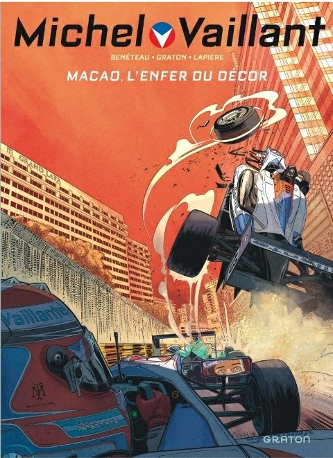 Corazondef1's tweet photo. Ya está a la venta la historieta de @MichelVaillant_ #Macao2017 representada por @sachafenestraz 🇦🇷🇫🇷 ( parecido salió)
Esperamos por su versión en castellano !! 
Un buen incentivo de cara a una nueva participación con la @fiaf3europe En este circuito en dos semanas https://t.co/AMzqOixncL