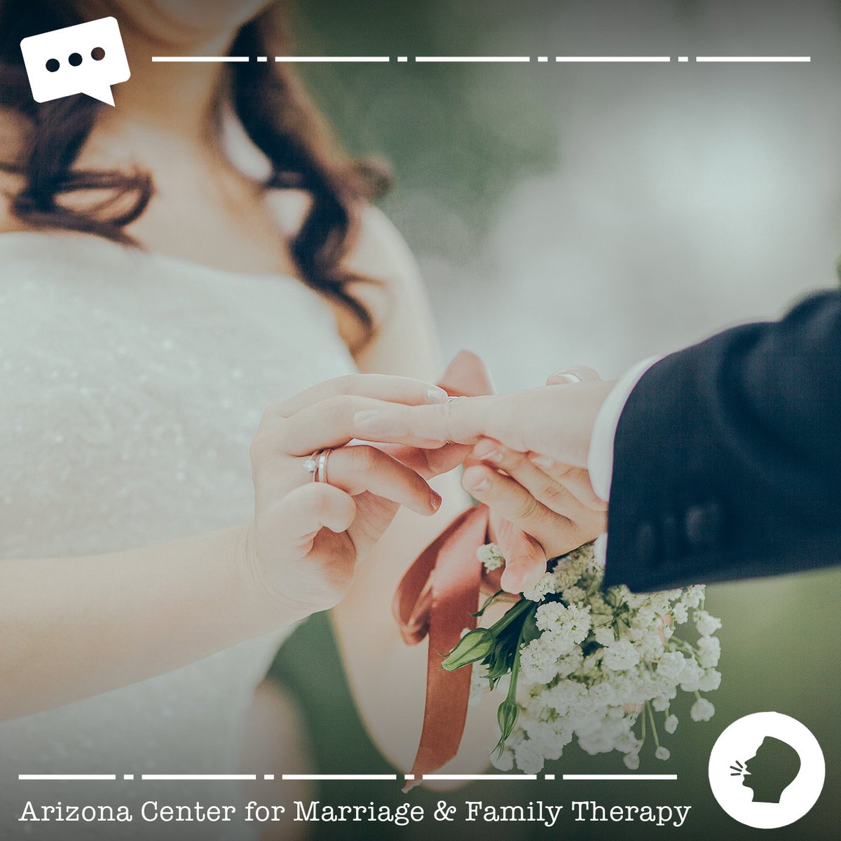 Our marriages can be the source of our greatest joy and our greatest pain. Arizona Center for MFT is here to help you deal with ups and downs of marriage!
#AZcenterformft #CoupleCounseling #Marriage