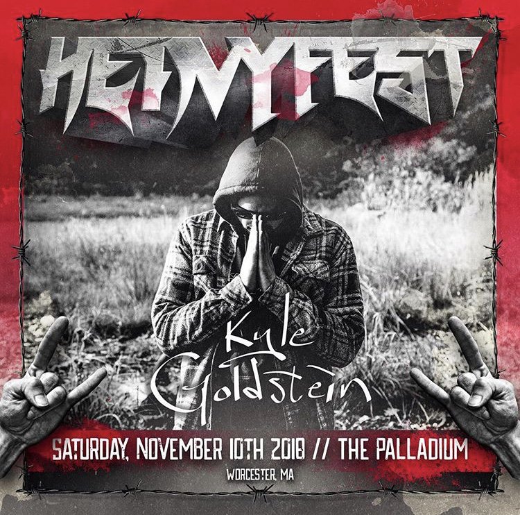 Witness the flow of Boston's own <a href="/KGMakesMusic/">kyle goldstein</a> this November 10th at <a href="/palladiumshows/">The Palladium</a> for the first ever Heavy Fest 🙏

Tix: bit.ly/heavyfesttix