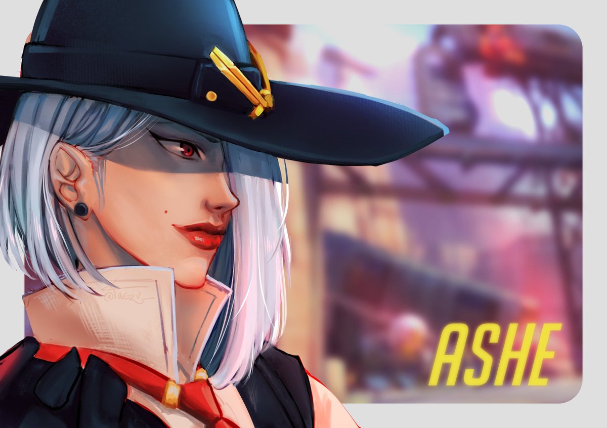taeru_'s tweet photo. She's such a badass, I love her already #Overwatch #Ashe https://t.co/f5Ox4U7lNh