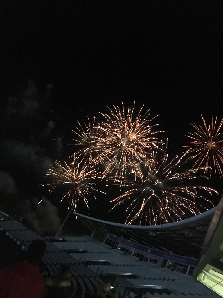 My last day @TheAgeasBowl today, good to go out with a bang on our annual fireworks night!! A big thanks to all the staff <a href="/hantscricket/">Hampshire Cricket</a> for a memorable 10 seasons. It’s been a great place to work, next stop <a href="/HomeOfCricket/">Lord's Cricket Ground</a>!!! #cricket #ageasbowl #lords