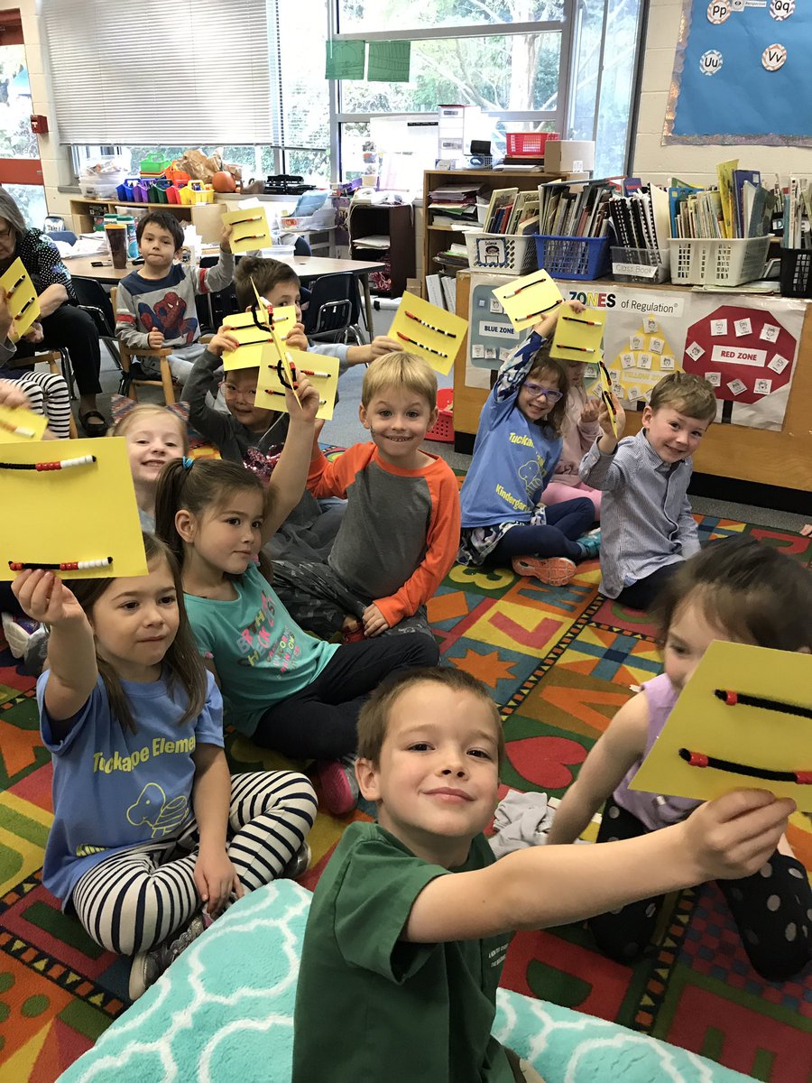 EverettKTeach's tweet photo. We used our brand new homemade rekenreks today for a number sense routine! Thx to parents that helped make these- they will get lots of use (I think if you want to help make more the stuff is in the front office to pick up and take home 😊) #TuckahoeRocks @TuckPrinc @TuckahoeMath https://t.co/YWYwPUI00W