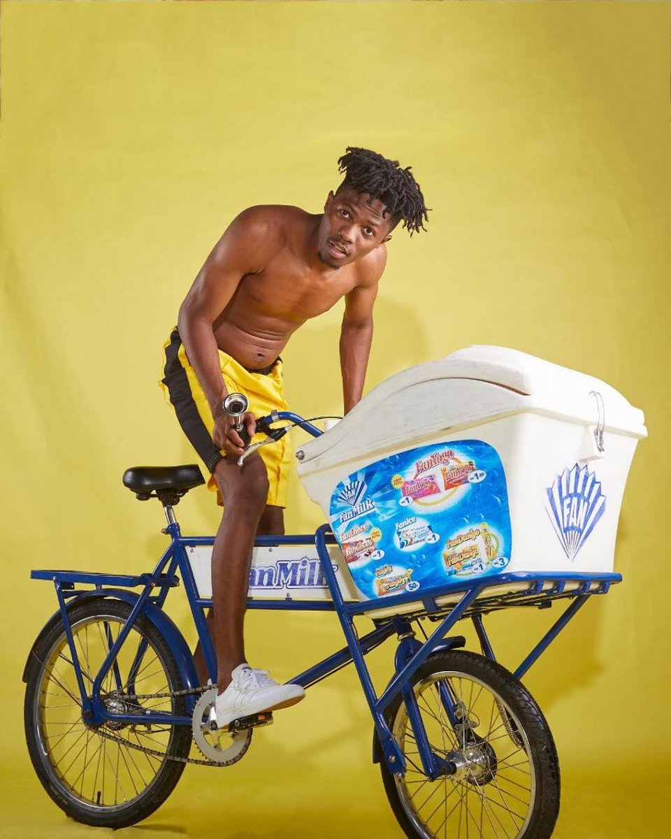 agyapaonline's tweet photo. Kwesi Arthur now brand ambassador for FANMILK Ghana https://t.co/HNfPEYUBhw https://t.co/mxSzwqaazv