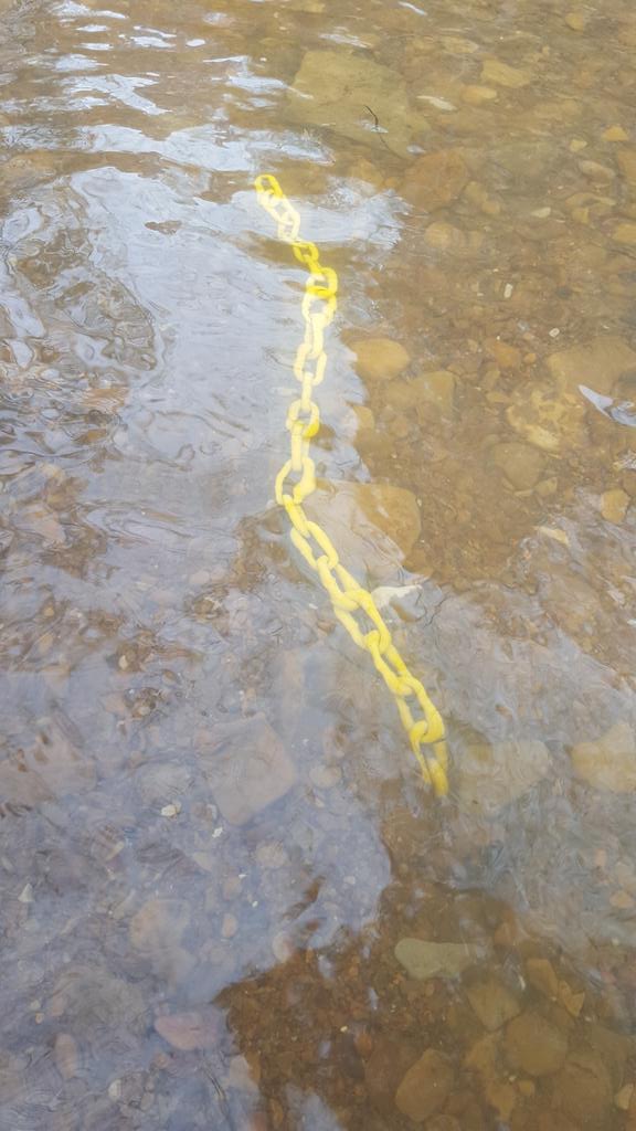 becca_sea's tweet photo. It might be the end of the #fieldwork season, but the @STRIVElab and @PintorLabOSU still had plenty of firsts today. We deployed our first erosion pins and scour chains to measure stream bank and bed erosion for our #nutrientdynamics project https://t.co/6jbVBIb1lY