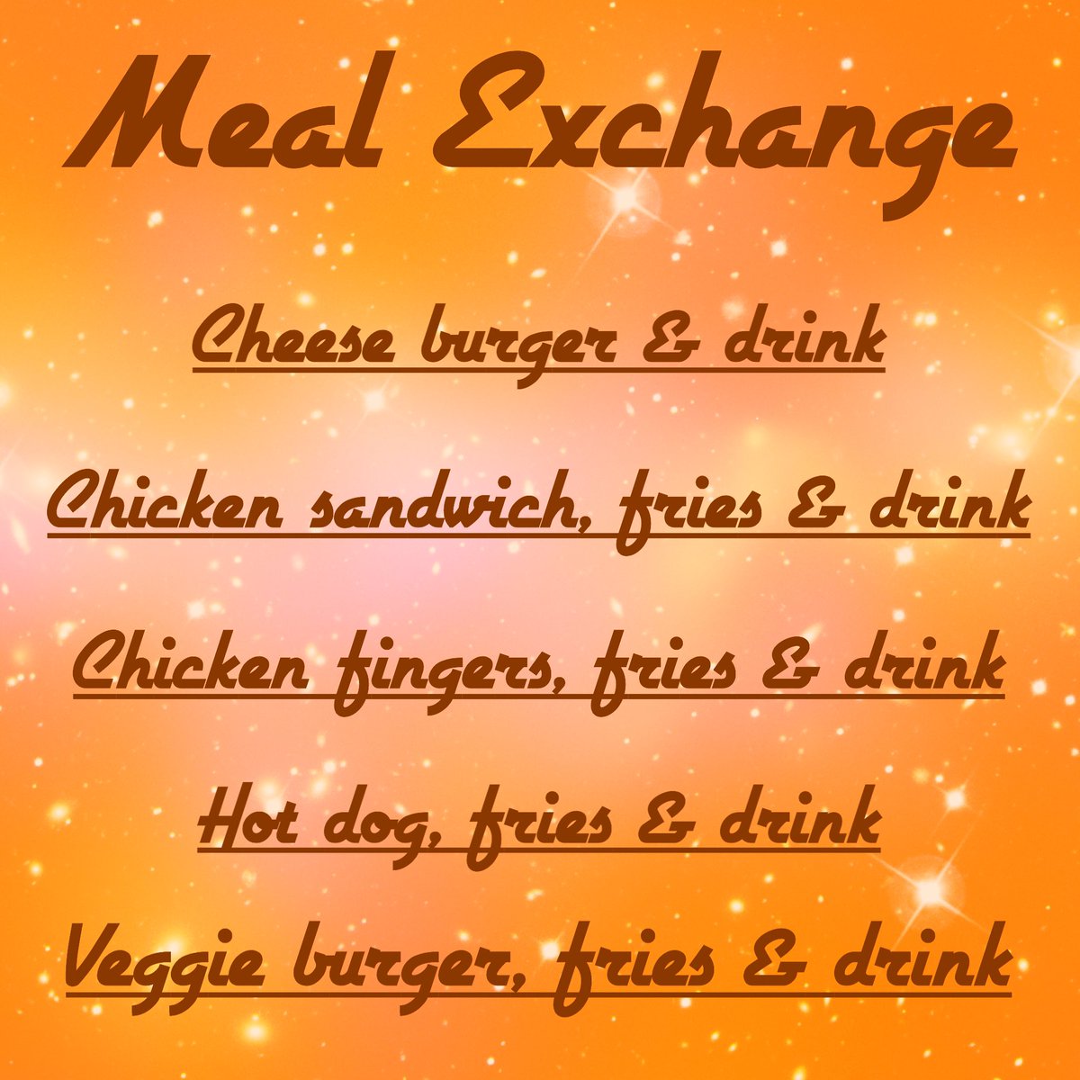 PrimeRowan's tweet image. Have a 30 or 60 block meal plan? Use your SV swipes at Prime and get anything from this menu!