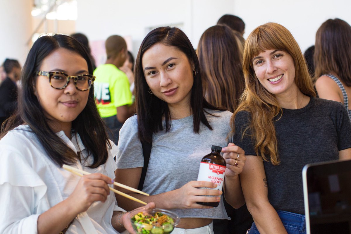 BetterBooch's tweet photo. Honored to team up with @Shopify and @livefastmag to celebrate some amazing female entrepreneurs last weekend! 🧡 #girlpower #shopifyLA #betterbooch #kombucha https://t.co/OLZmgMyutE
