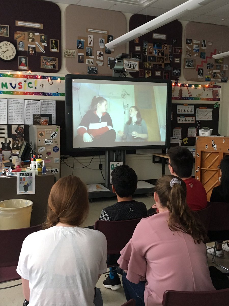 Ms Quinn On Twitter On Halloween 8th Grade Students Premiered
