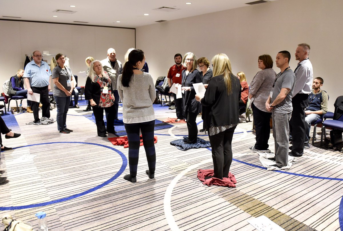 MoveUPTogether's tweet photo. Friday afternoon was all about learning as delegates attended workshops on Domestic Violence, Reconciliation, Diversity, and Organizing. Thanks @bersonphoto for the awesome shots! #MoveUP2018 #EveryVoice2018 https://t.co/qoo9YLR32V