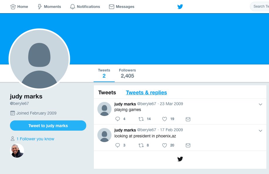 Barrack following a bot.