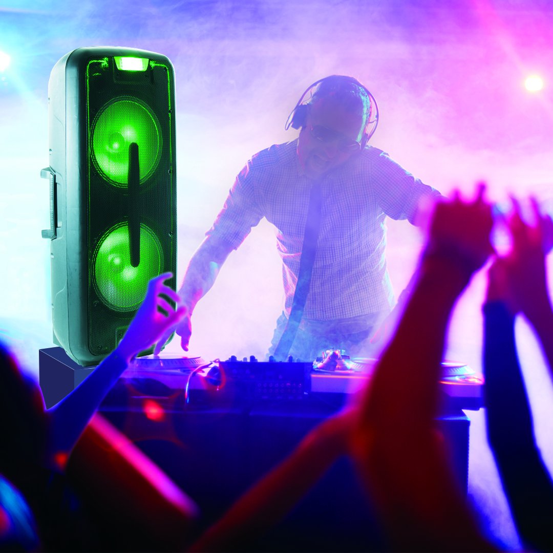 qfx on the go sound and lights