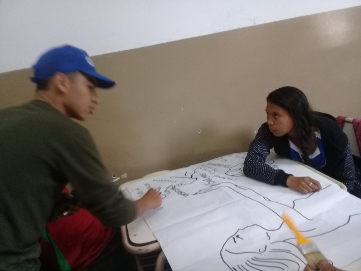 Valegu1985's tweet photo. #MareaAzulEducadores #CPPSEnAcción #TARTAGAL #ESALAPACHOUNO semana de la erradicación de la violencia de género. Educ. Com. y Taller de Artes visuales @AlancayDel @fguillesaavedra @artydance23 @aniberruezo @patriciapinasco @UrtubeyJM @larubita70 @lescano_marite @Jesusig94 https://t.co/3reMuMeBAb