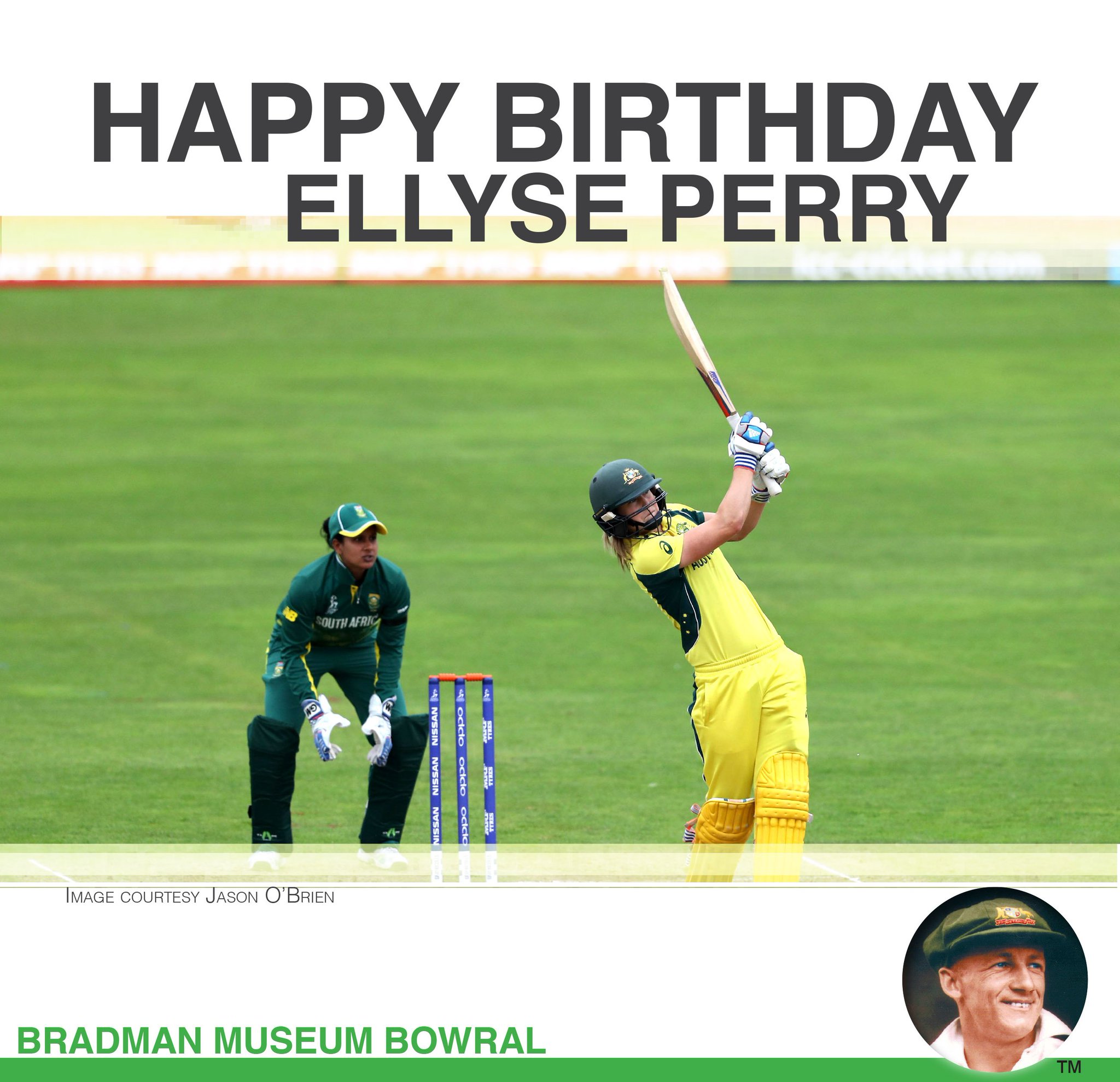 Happy Birthday to   Ellyse Perry, 28 today!    