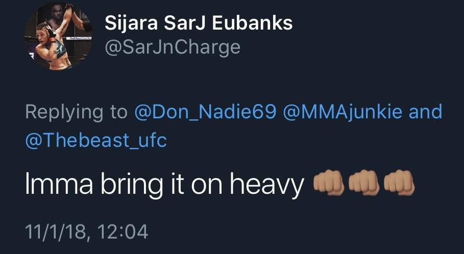SerenaSouthpaw's tweet image. This tweet didn't age well #UFC230