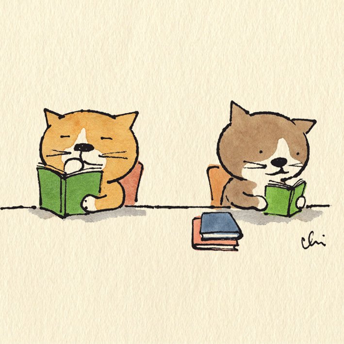 Necoya 今日のねこのえ 読書の秋ですにゃぁ 9日までは 読書週間 です Necoya ねこのえ 猫イラスト 本と猫 読書週間 読書 猫好き 猫生活 ねこ部 ねこ 猫 Cat Cats