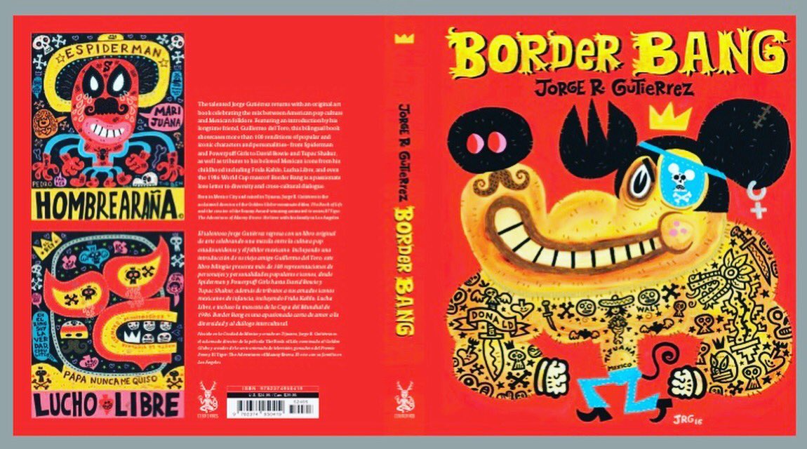 GrummyMovie's tweet photo. To celebrate #diademuertos , we'd like to introduce our next artist for "A Girl &amp; Her Monster": JORGE R. GUTIERREZ, @mexopolis , Writer/Director of THE BOOK OF LIFE." He ‘s also an Emmy and Annie award winner for "EL TIGRE: THE ADVENTURES OF MANNY RIVERA."&amp;author of #BORDERBANG https://t.co/IOj0qNPZvQ