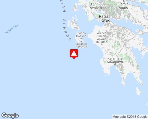 QuakesZone's tweet photo. #Earthquake magnitude 4.6 - 154.1 km from #Patras - #Greece https://t.co/FguDKoNG3T https://t.co/F9CCTg83UW