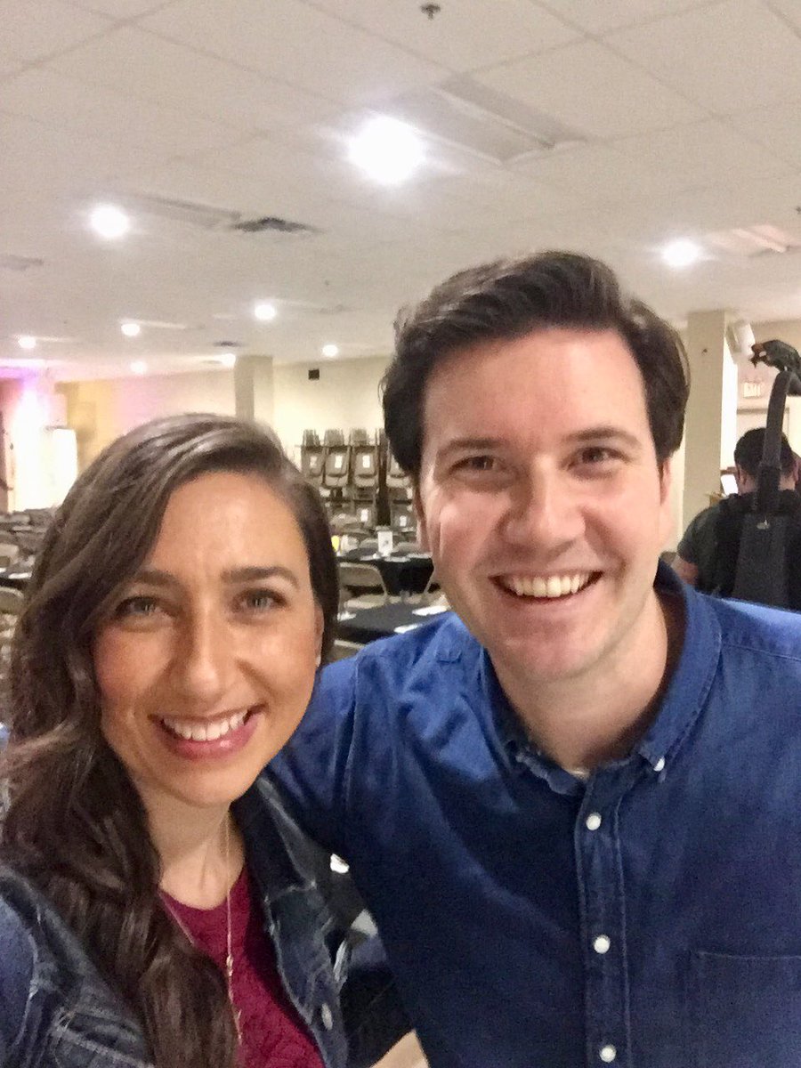 I had a great time today with <a href="/benwoodman/">Ben Woodman</a> and the whole crew filming with <a href="/alphacourse/">Alpha</a> here <a href="/SaintBP/">Saint Benedict Parish</a>. Hope you can come back and cook for us again soon! #SrirachaAndMarshmallows