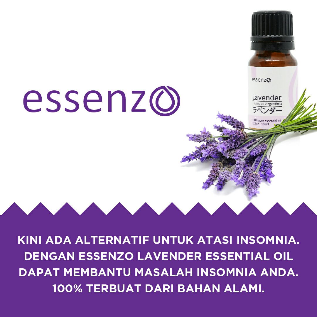 Atasi gangguan insomnia dengan lavender essential oil. Info lebih lanjut klik di:
artikel.essenzo.co/lavenderanak?r…
#lavender
#sulittidur
#insomnia
#gangguantidur
#essenzo
#essentialoil
