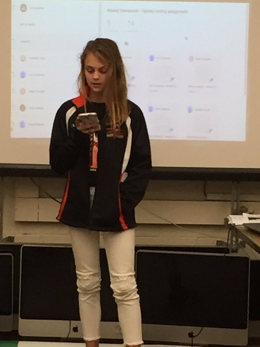 PamEilers22's tweet photo. Students sharing their scary stories. I always say that great writers are willing to be vulnerable by communicating their thoughts openly. #cisdPR1DE @iamsturchie #writerslife https://t.co/cW0DfYNpKZ