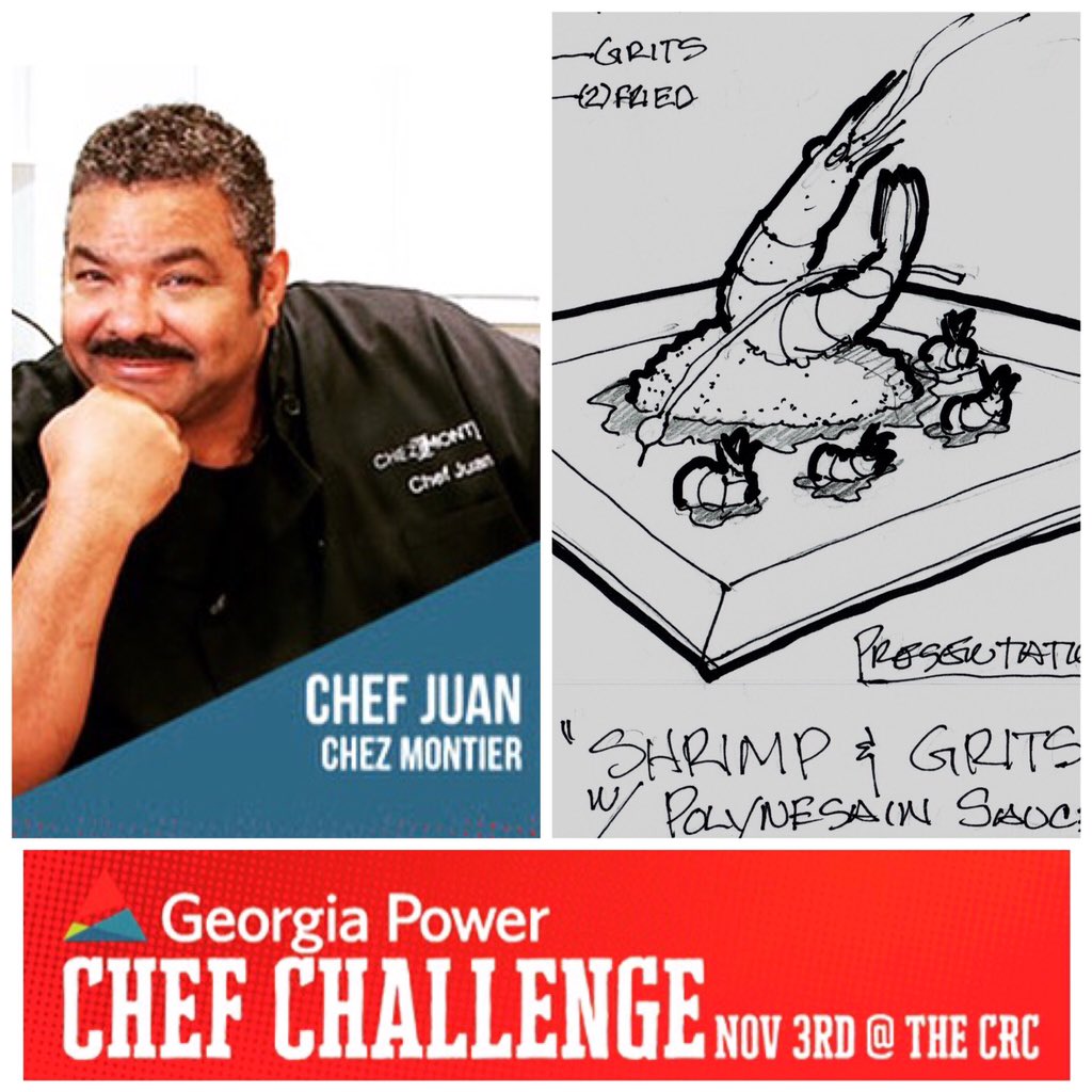 Will dishes like this one be enough for me to take the win in the Georgia Power Chef Challenge? I say - YES! Cheer me on tomorrow morning 11/3/18  RSVP Link: eventbrite.com/e/chef-series-…