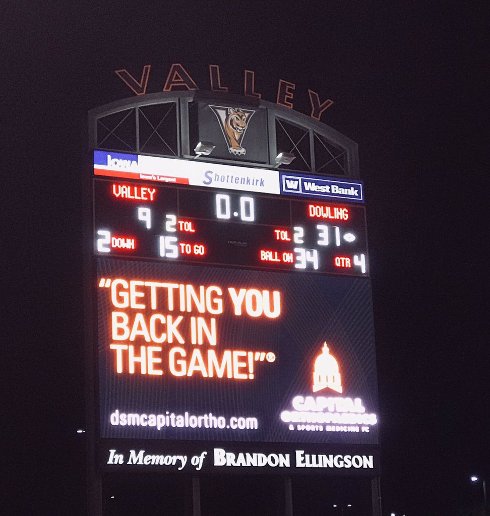 MaroonCrew's tweet photo. DOME SWEET DOME! DCHS 31-Valley 9! The Maroons are headed back to the Dome! Congrats to the team &amp; coaches! https://t.co/EfUJWV3oBD