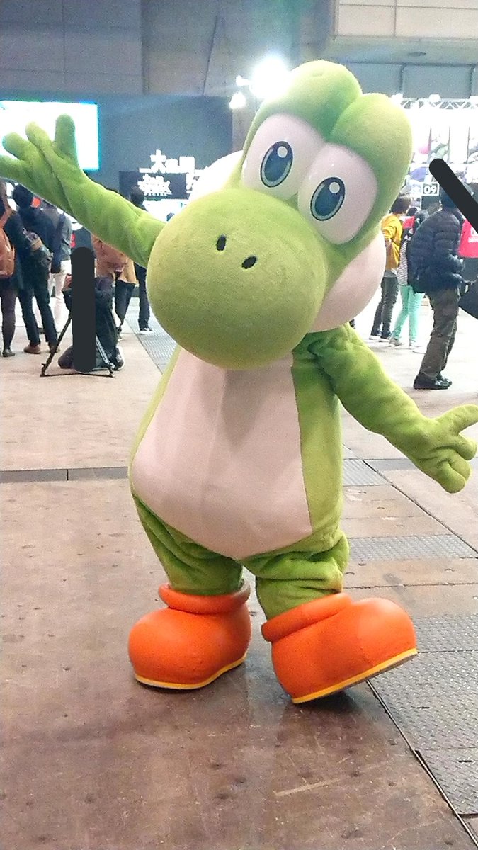 ヨッシー撮影会してた #NintendoLive