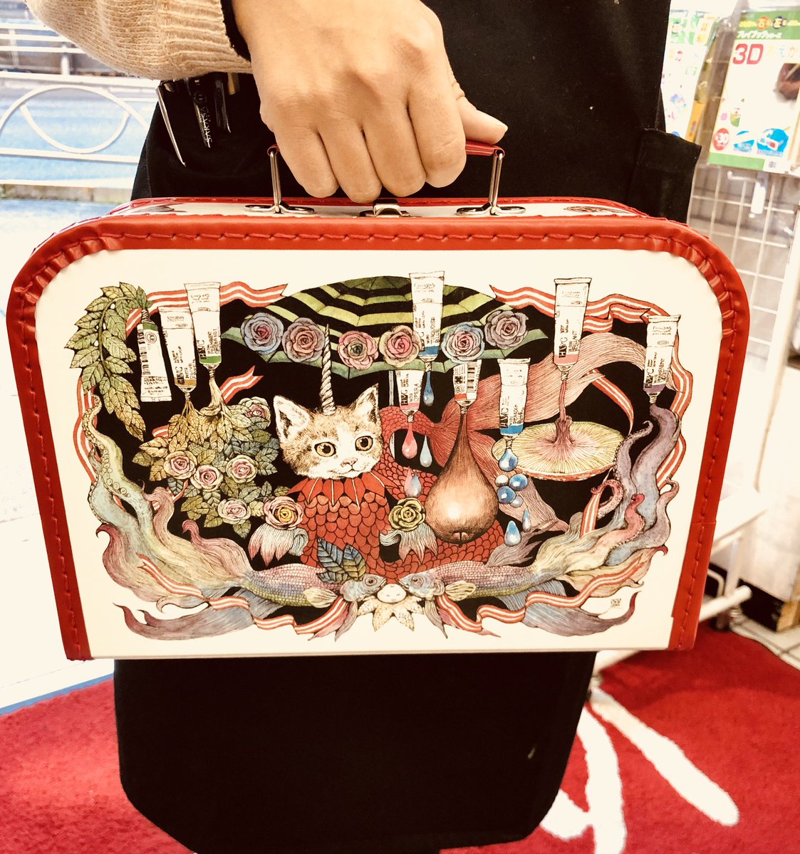 ヒグチユウコ×ホルベイン ペーパートランク 入荷しました！！ 開けると