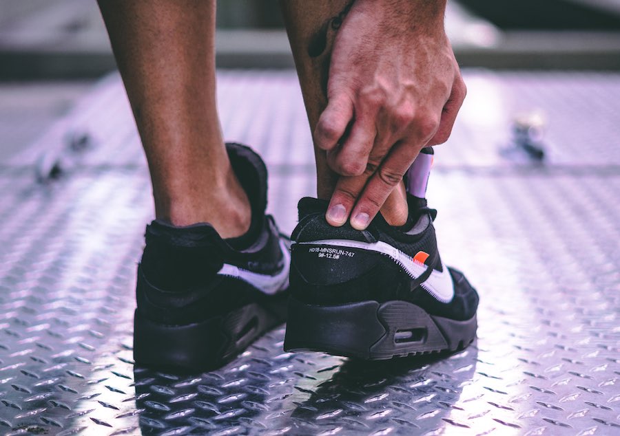 Off-White Nike Air Max 90 Black AA7293-001 Release Date - SBD