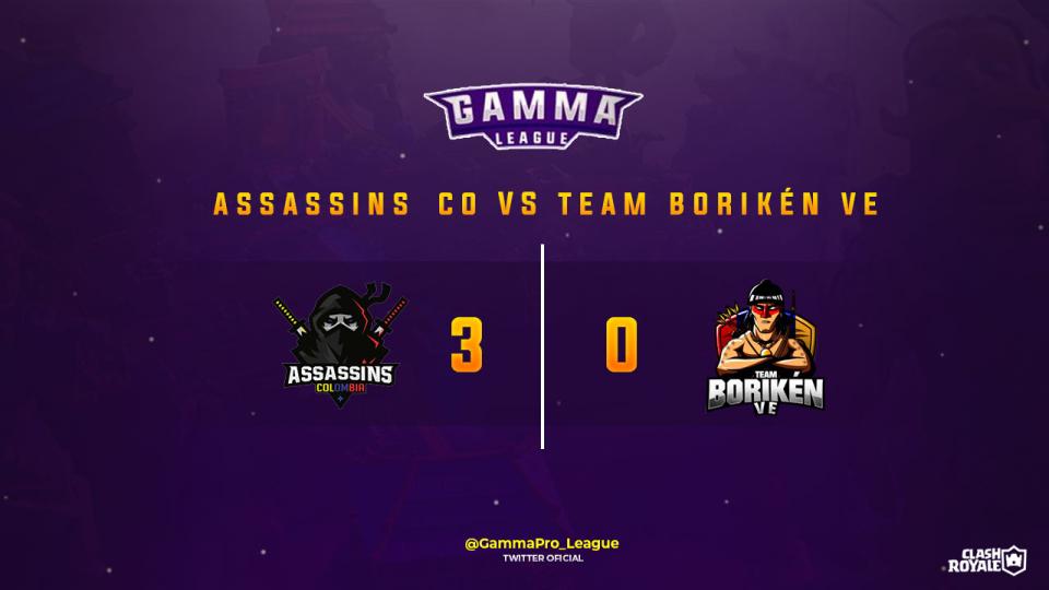 ¡4tos De Final!

@AssassinsCOL_ Barre a @TeamBorikenVE y se plantan en semis-finales🧐