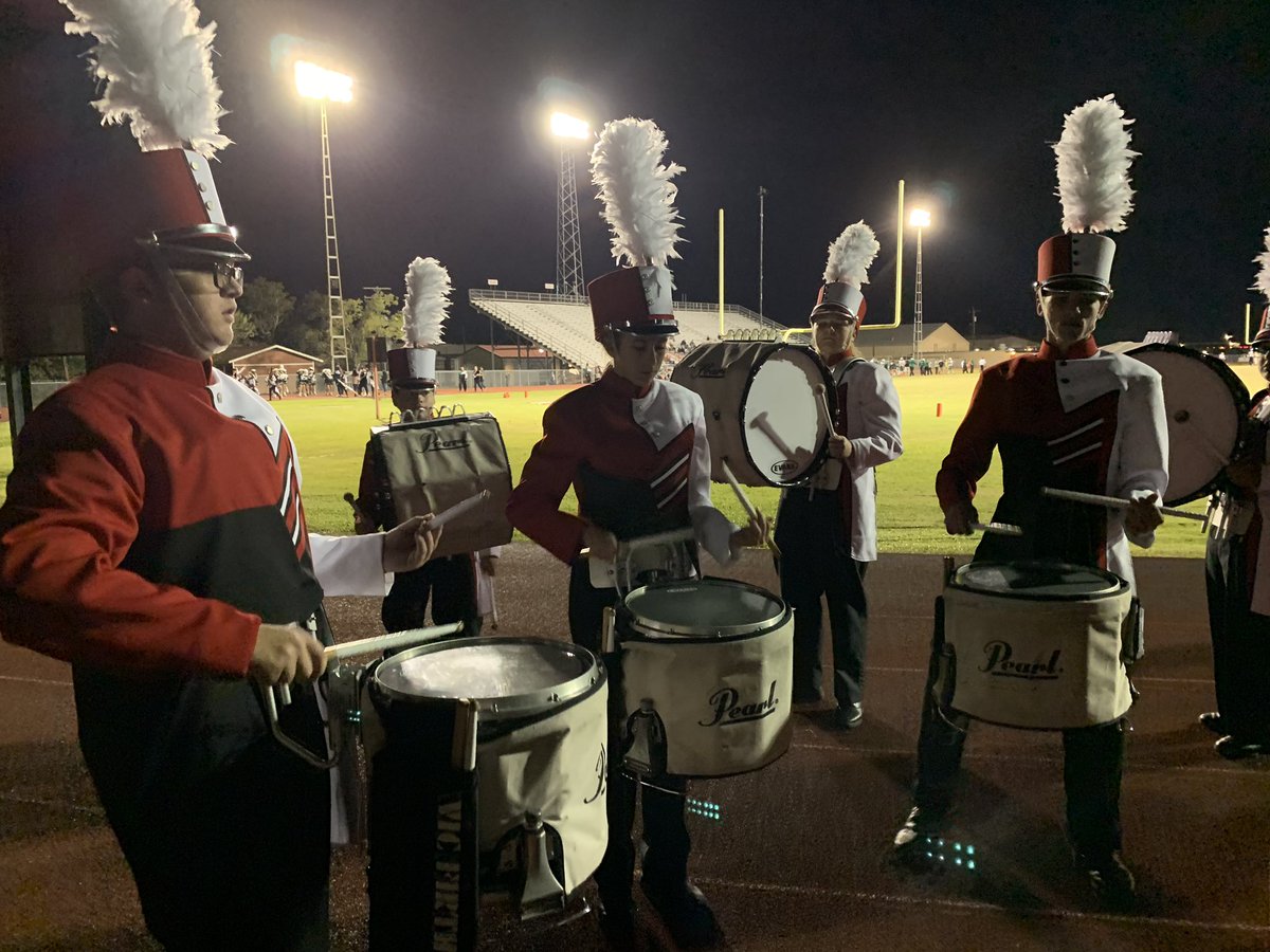 drumline_bchs's tweet photo. Last home game and senior night! We love our senior drumline guys! Logan, Devin & Page! ππ₯π₯ #seniornight #BCDrumline https://t.co/7Pz2vmYOAb