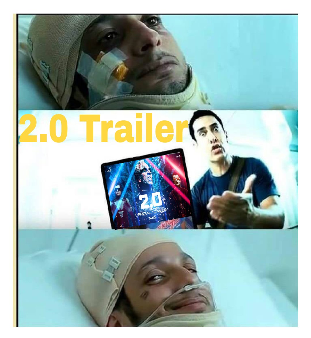 SirAmitabhhh's tweet photo. After #2Point0Trailer💪💪💪
#2Point0TrailerDay
#AkshayKumar #Rajnikanth
#2Point0RobotName
#2Point0ComingBewareYouTube https://t.co/PiJ8S9KnqL