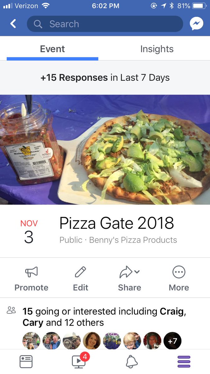 Bennyspizzapro's tweet image. Big pizza barbecue Saturday at Husky Stadium #bennysdough #bbqpizza #pizza #Pizzagate