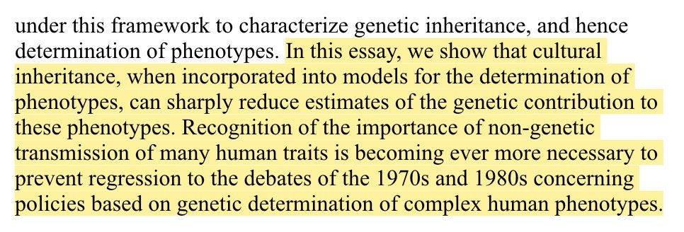glupyan's tweet photo. An important paper about the complexities of measuring heritability of complex traits in the presence of #cultural_evolution @CulturalEvolSoc https://t.co/dqOtHqU3kE https://t.co/6idgEv8FVd