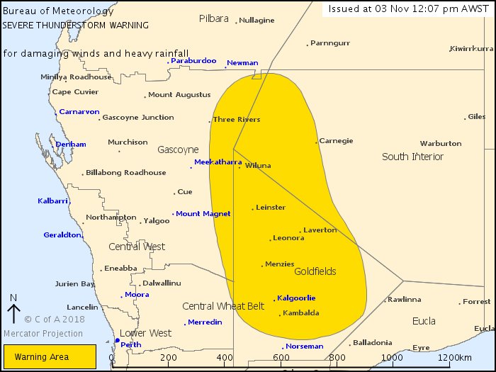 Bureau of Meteorology, Western Australia BOM_WA Twitter Analytics