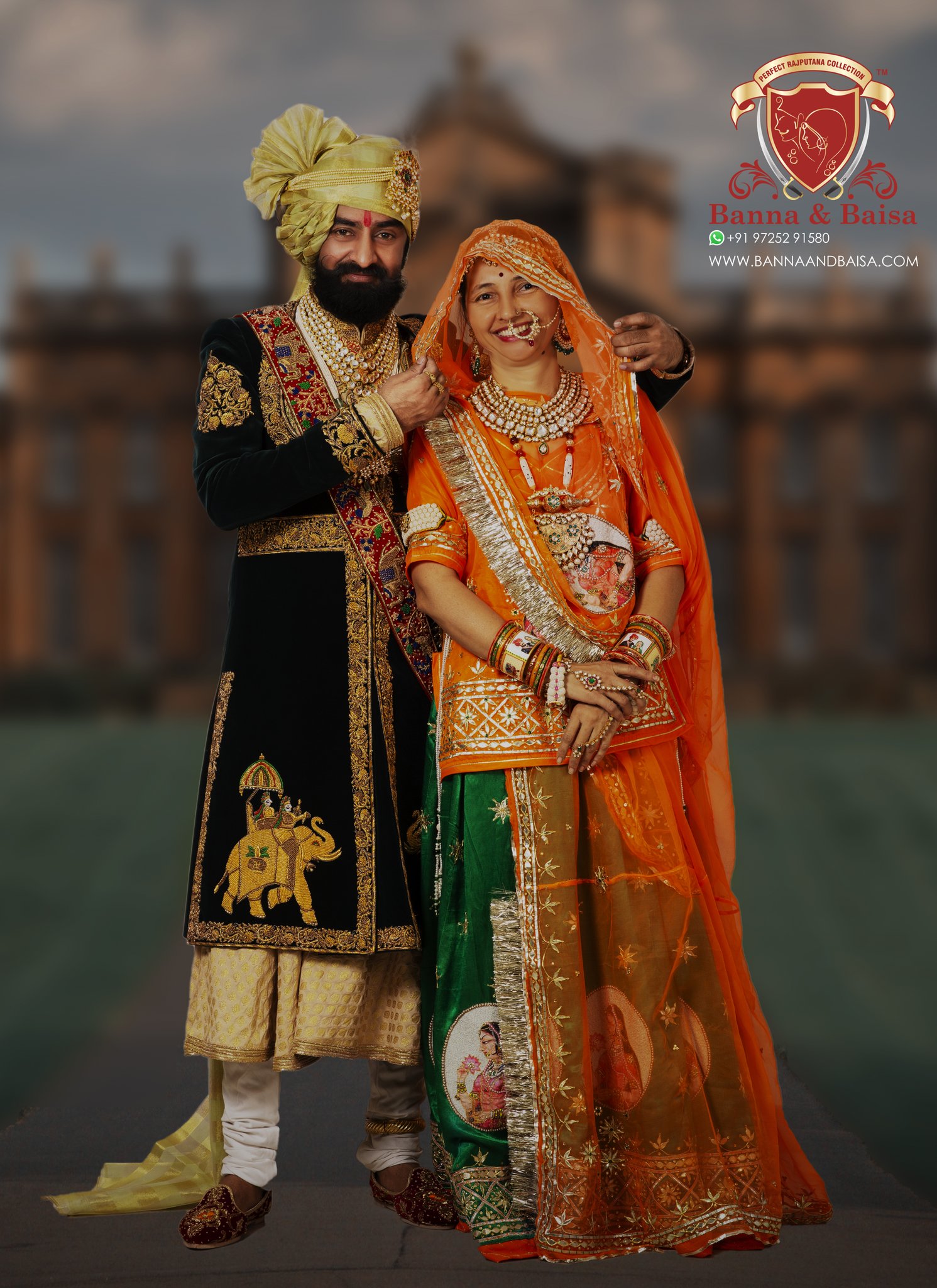 rajputi poshak for groom