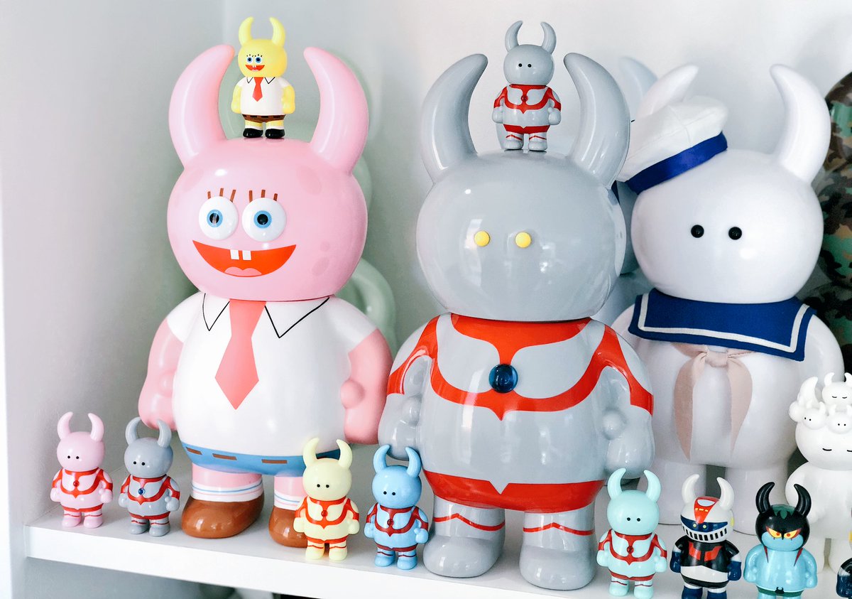 ビッグ ウアモウ スポンジボブ UAMOU BIG spongebob ソフビ