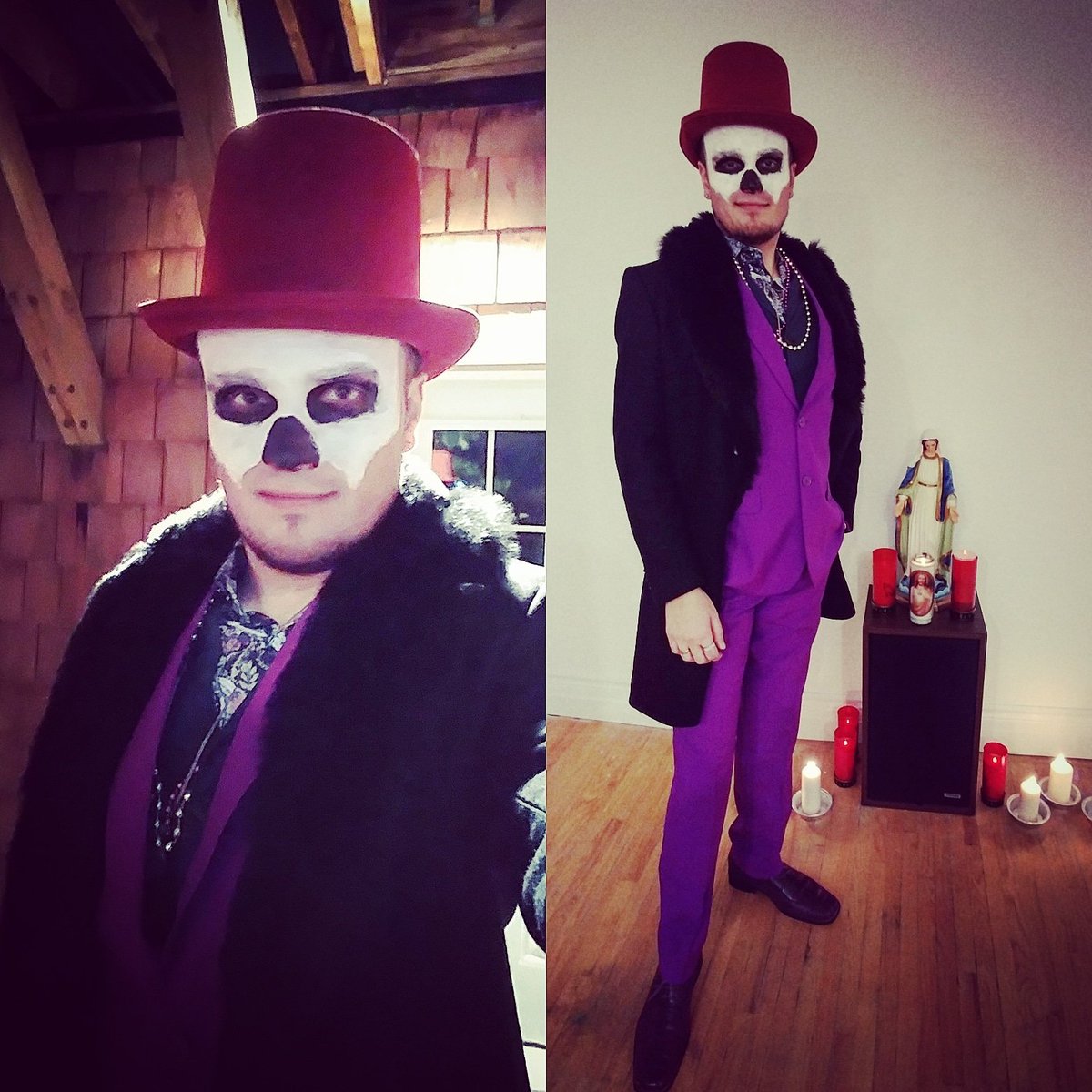 Back from the dead, and glad to be, for #Halloween, a bit of Baron Samedi.