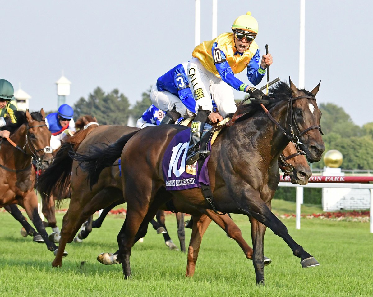 HipodromoSI's tweet image. #SuperSábadoDeNoviembre en el @HipodromoSI  
@BreedersCup -en directo y con apuestas-
El chileno #RobertBruce competirá en el #BCTurf tras clasificarse por obtener el Arlington Million (G1 - 2000m) y despuésfue segundo en un G1 de 2400 metros, detrás de Channel Maker. #SomosHSI