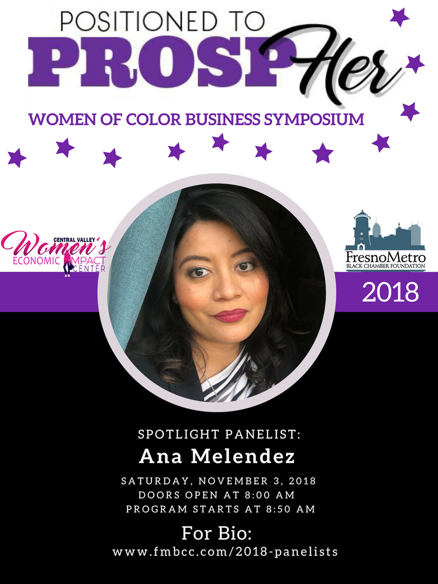 fresnometrobcc's tweet photo. Tomorrow is the 5th Annual Women of color Business Symposium featuring Ana Melendez and many more this week. Get your tickets today,you don't want miss this!
Register: https://t.co/mOB0WZCcOJ — celebrating success.
#fmbcc, #WCBS18 https://t.co/6UMpPj6kGw
