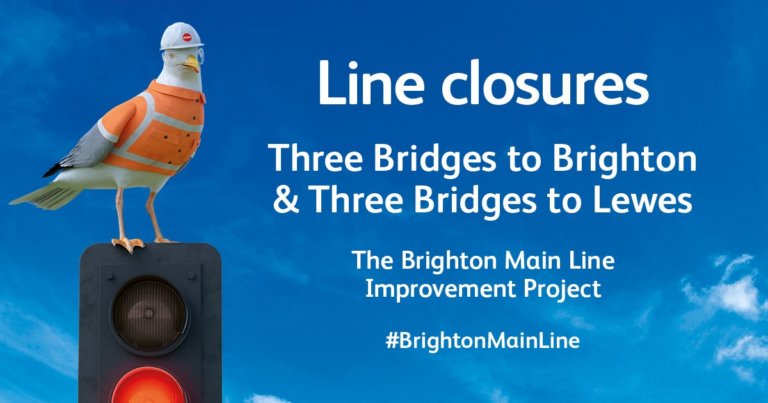 HeartSussexNews's tweet image. The #BrightonMainLine improvement project continues this weekend. No trains between Three Bridges and Brighton and Three Bridges and Lewes #HeartNews