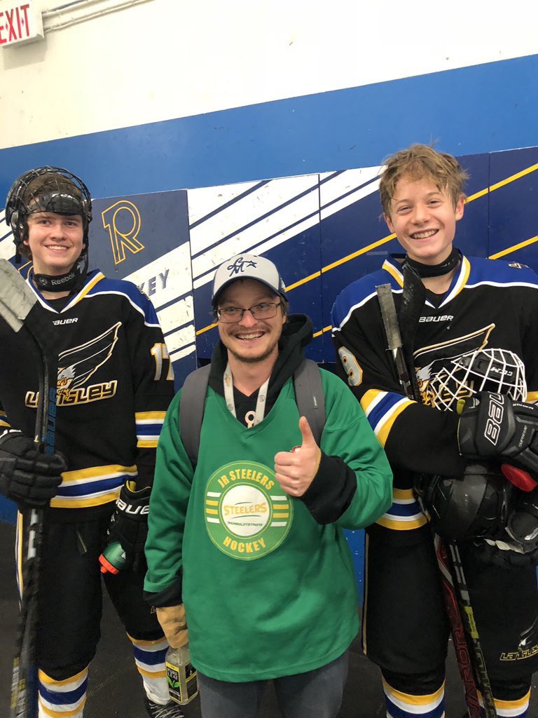 GuintherPlank's tweet photo. So much fun cheering on #langley #bantam #A1 and #Richmond #bantamA1 #langleyminorhockey #richmondblues and the officials aswell this past week good luck to both of you this weekend #a1rustlers showcase https://t.co/vOBDortxLP