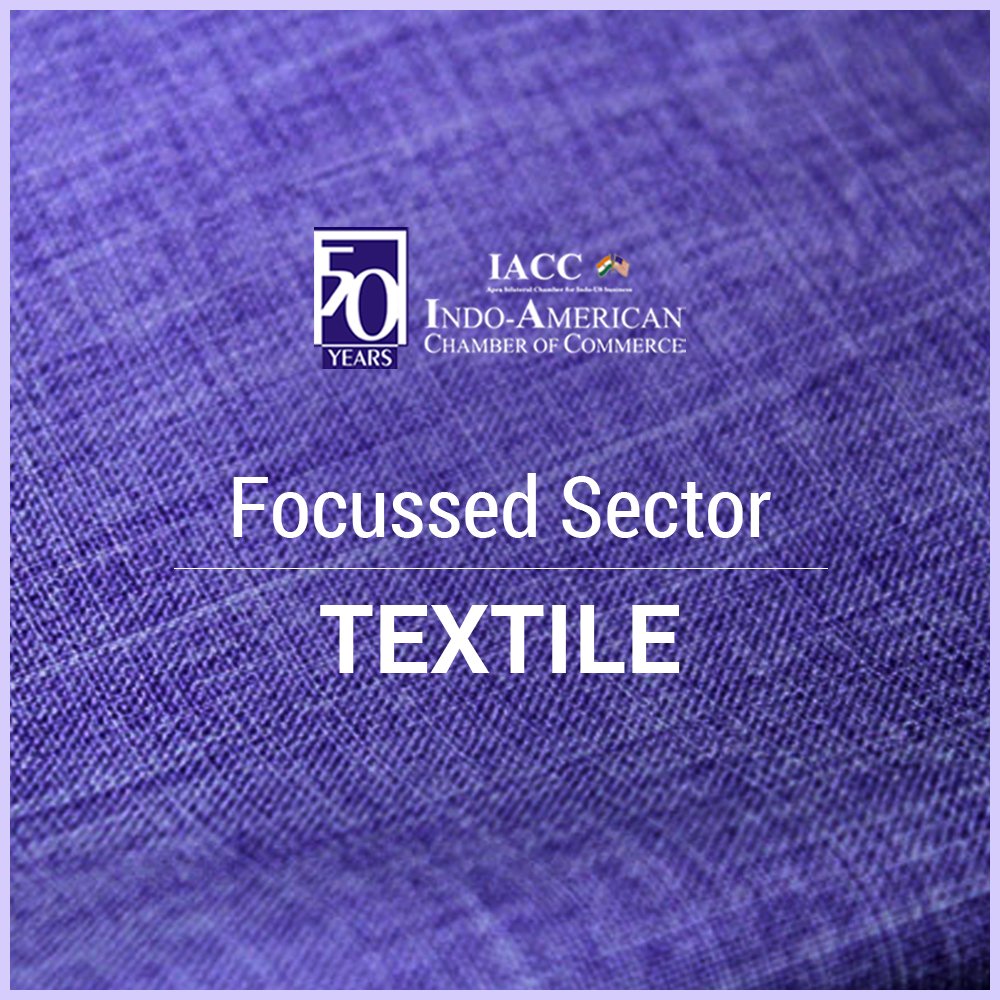 iaccindia's tweet image. #TextileForum has been launched by @iaccindia to tap the #IndoUS bilateral trade opportunities in textiles, bringing alike stakeholders in the textile industry to pool their expertise and innovative skills in manufacturing qualitative textiles for the national and global markets